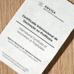 Certificado internacional de vacinação ou profilaxia